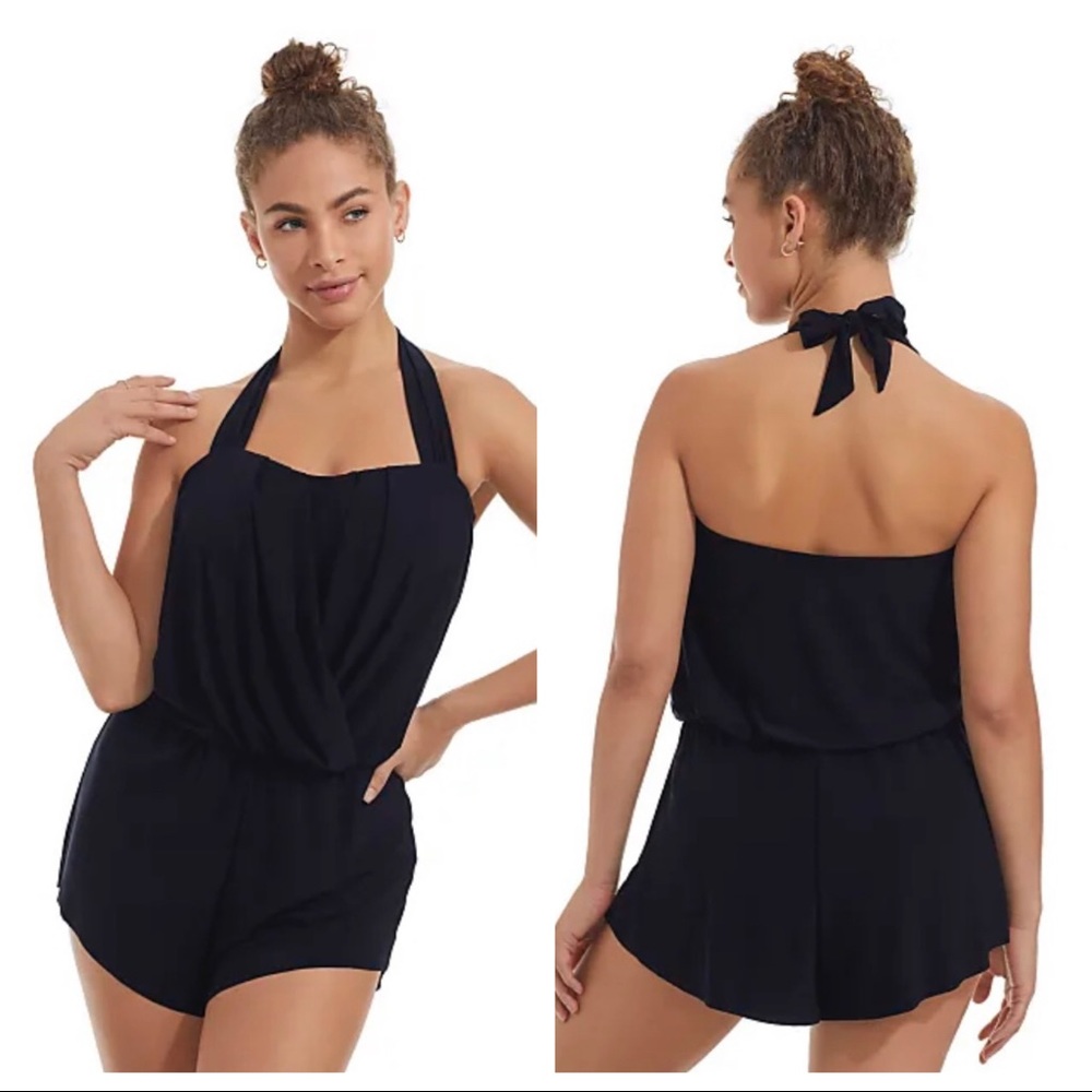 MAGICSUIT DRAPE SOLIDS BROOKE
UNDERWIRE ROMPER 1-PIECE Bare
Necessities 16W $172